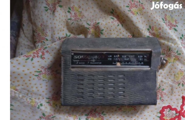 Eladó Retró Sokol kisrádió