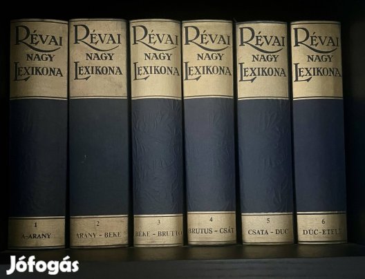 Eladó Révai nagy lexikona