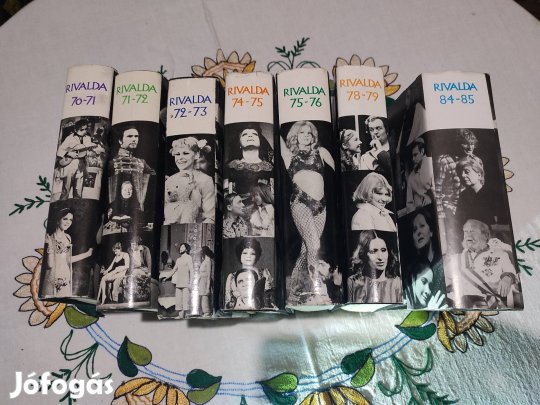 Eladó Rivalda könyvek több évfolyama!