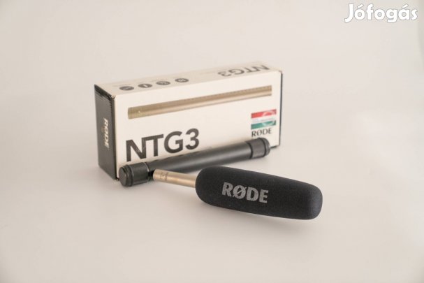 Eladó Rode NTG3 professzionális puskamikrofon Megkímélt állapot