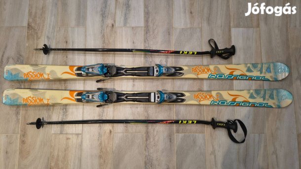 Eladó Rossignol Passion 1 (made in Spain) síléc párban: 162 cm + Leki