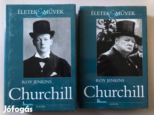 Eladó Roy Jenkins: Churchill I.II. kötete