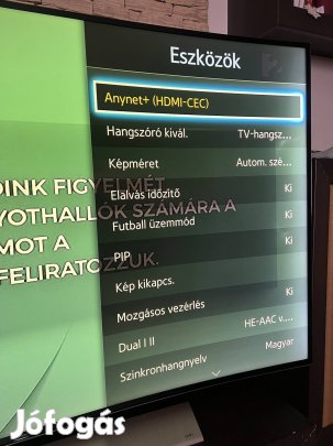 Eladó Samsung UE78HU8500T 78" (198 cm) 4K UHD ívelt LED TV 