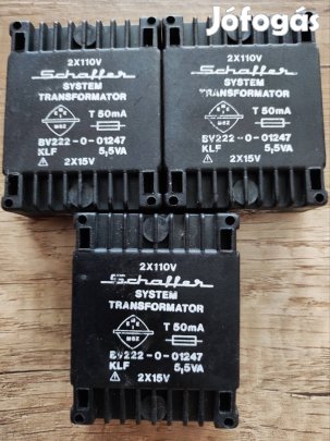 Eladó Schaffer trafók.