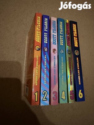 Eladó Scott Pilgrim 1-6 teljes képregény sorozat