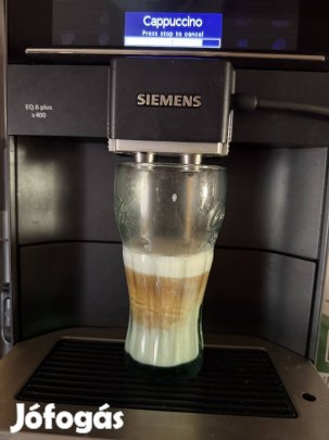 Eladó Siemens EQ.6 plus s400 automata kávéfőző