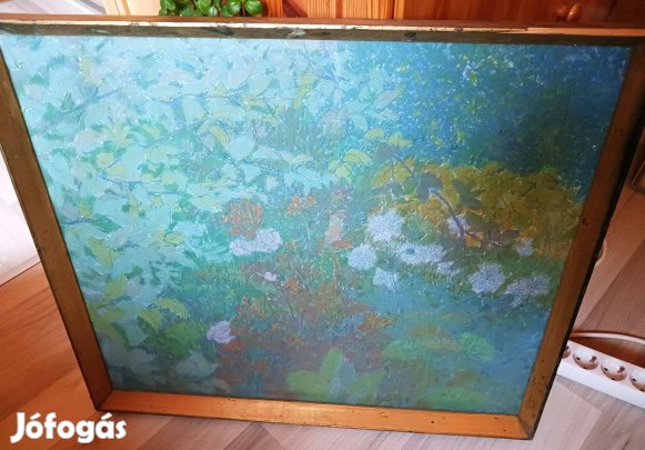 Eladó Sipos Zsófia festőművésznő Almafa alatt c. festménye