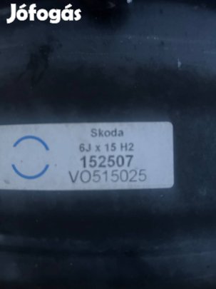Eladó Skoda Fabia 15-ös lemezfelni
