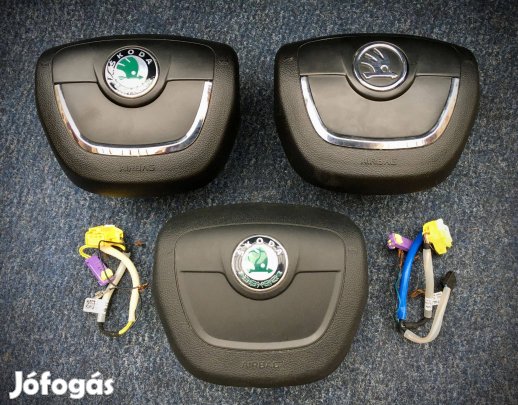 Eladó Skoda II fl-es Fabia Octavia Superb kormány légzsák.Bp/posta
