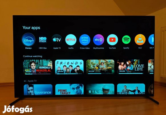 Eladó Sony Bravia 55' OLED 4K UHD Smart Google TV (XR55A80Laep)