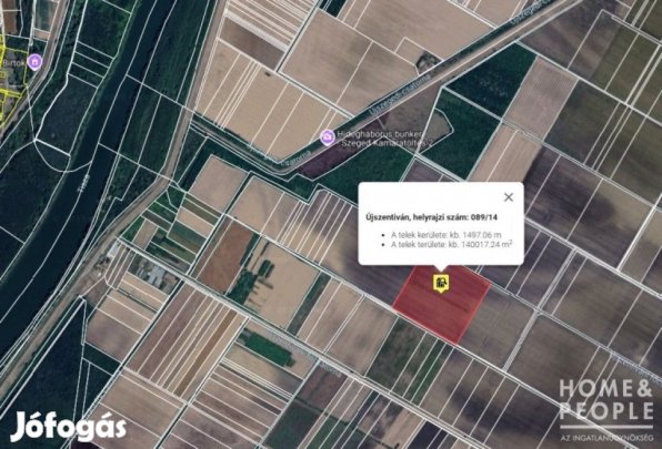 Eladó Szántó Újszentivánon!