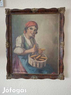 Eladó Szász István festmény.