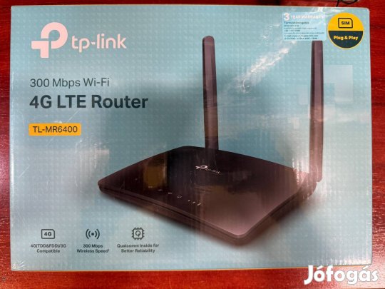 Eladó TP-Link TL-MR6400 4G LTE Router