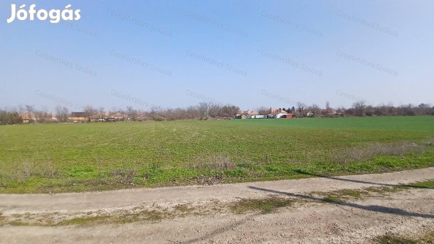 Eladó Tiszaföldváron egy  1828 m2-es építési telek.
