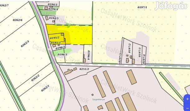 Eladó Tiszaföldváron tanya + 0,7 ha szántó