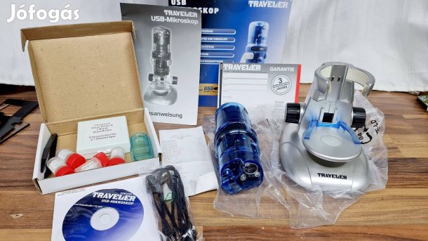 Eladó Traveler USB mikroszkóp,10x-60x-200x teljesen új