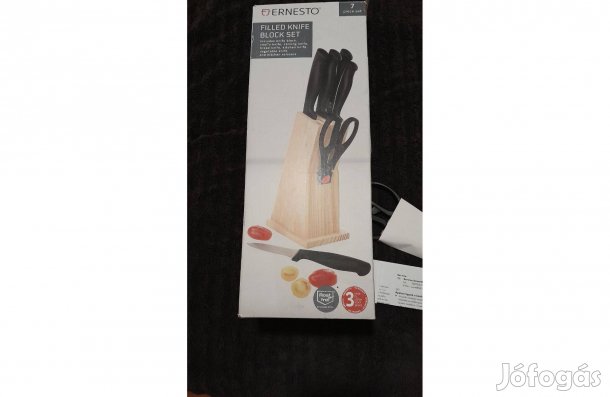 Eladó Új 7 részes kés blokk készlet