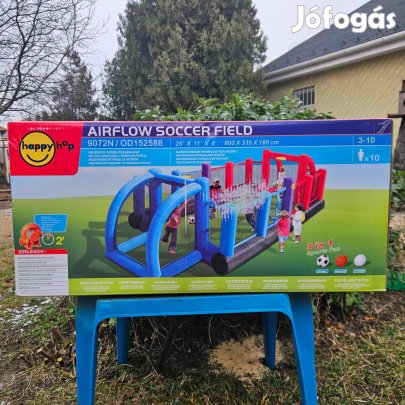 Eladó Új 9072N Happy Hop Inflatable Soccer Filed légvár ugrálóvár