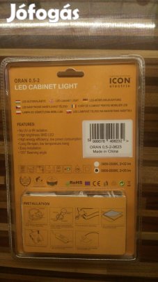 Eladó Új Icon-Oran LED bútorvilágító kapcsoló+táppal világítás