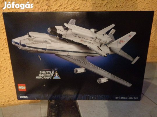 Eladó Új LEGO 10360 Icons Űrsiklót szállító repülőgép Bontatlan