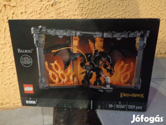 Eladó Új LEGO 10367 Icons Könyvkuckó: A Gyűrűk Ura: Balrog Bontatlan