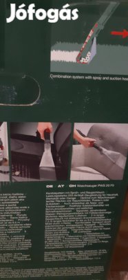 Eladó Új parkside kárpittísztító!