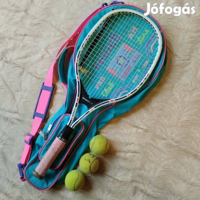 Eladó Völki Junior 5 teniszütő, tokkal-táskával + 3 db labdával