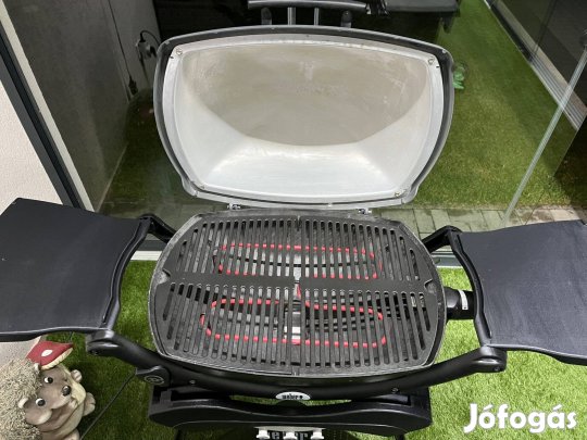 Eladó Weber Q2400 elektromos grill, állvánnyal