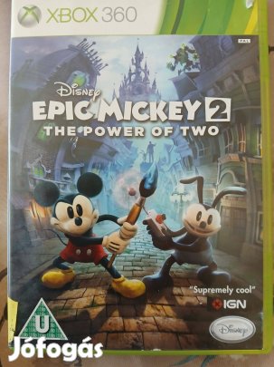Eladó Xbox 360 Eredeti Játék : 102. Disney Epic Mickey 2 ( hajszálkar