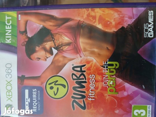 Eladó Xbox 360 Eredeti Játék : 74. Kinect Zumba Fitness Party ( karcm