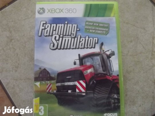 Eladó Xbox 360 Eredeti Játék : Farming Simulator ( karcmentes )