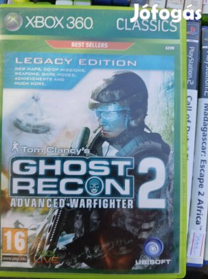 Eladó Xbox 360 Eredeti Játék : Tom Clancys Ghost Recon Advenced W