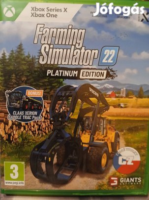 Eladó Xbox One Eredeti Játék : 55. Farming Simulator 22 Platinum Edit