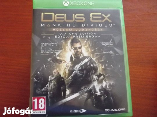 Eladó Xbox One Eredeti Játék : 72. Deus Ex Mankind Divided