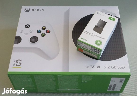Eladó Xbox Series S (512 GB) - Újszerű, USA minőség,dobozában