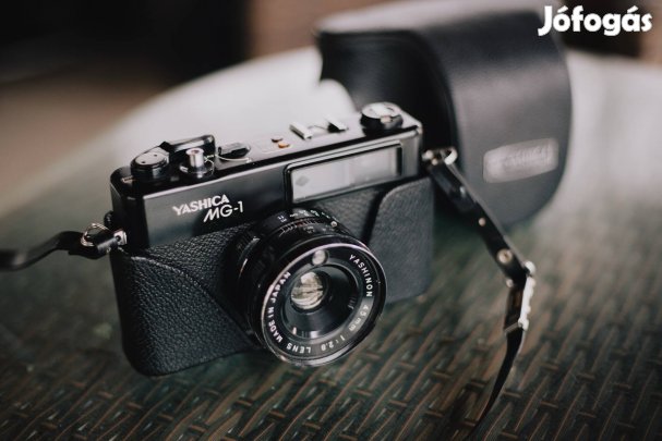 Eladó Yashica MG-1, elem adapterrel és igény esetén filmmel
