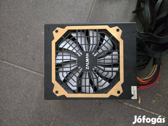 Eladó Zalman 1000W Gold (ZM1000-EBT) Moduláris tápegység