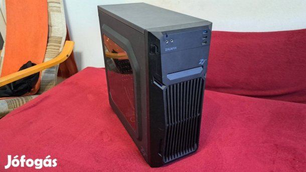 Eladó Zalman Z1 Neo ablakos Pc ház és Gigabyte házikó