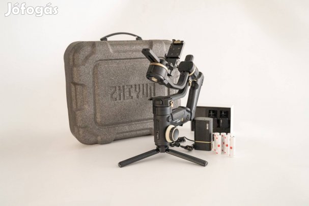 Eladó Zhiyun Crane 3S gimbal Megkímélt állapotban, extrákkal