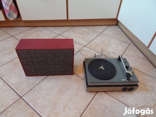 Eladó Ziphona Decent 306 hordozható táskalemezjátszó (Mono)