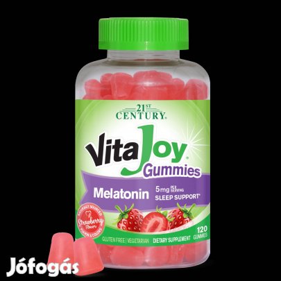 Eladó: 21st Century Vitajoy Melatonin gumicukor 5 mg, 120 db