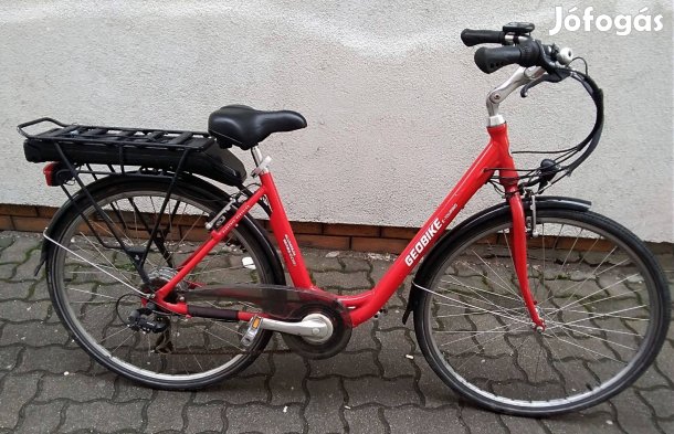 Eladó, 28" elektromos kerékpár rásegítéses , kulcs töltő van