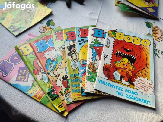 Eladó: 8 db Bobo Retró Magazin