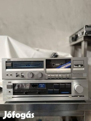 Eladó! JVC Erősítő és magnó Deck ára 40 000 Ft