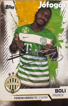 Eladó: Teljes Ferencváros TC 2020 Aláírt csapatkártya szett (Topps)