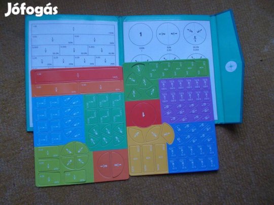 Eladó "Törtek tanulása Montessori módszerrel" játékosan