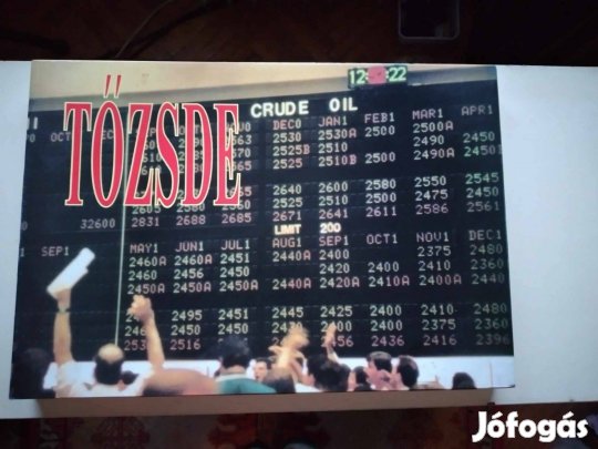 Eladó "Tőzsde" társasjáték az1990-es évek elejéről