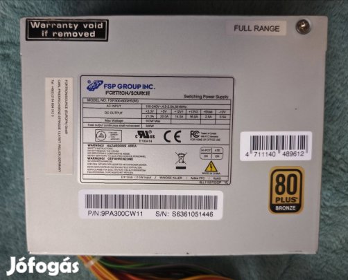 Eladó : 4db tápegység 3db ATX és 1db itx !