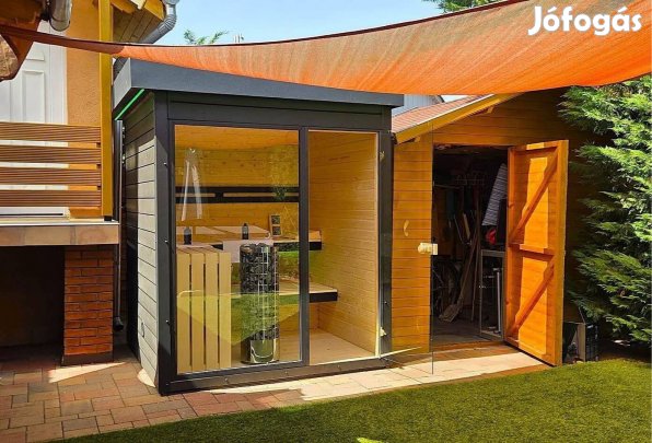 Eladó, új, szauna, kültéri, szaunaház, infra, finn, kombinált