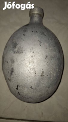 Eladó a képeken látható 2. világháborús alumínium kulacs